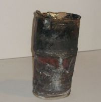 Small Cylinder Gold by Robin Welch - click for more detail